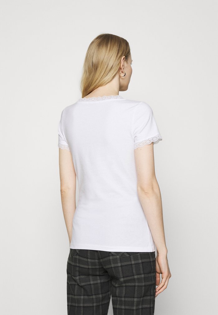 T Chemises Anna Field BASIC Blanche Femme | PLO-3678700